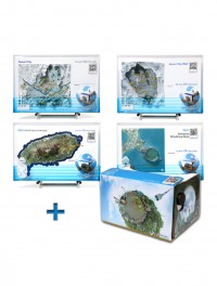 3D Map VR Postcard-서울+제주 A세트